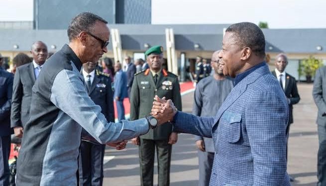 RDC-Rwanda: Faure Gnassingbé à Kigali pour échanger avec Kagame sur les « causes et les conséquences » du conflit armé dans l’Est
