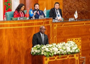 Rabat : le président du sénat Jean Michel Sama Lukonde lance un appel à la solidarité au forum du Dialogue Parlementaire Sud-Sud