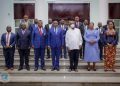 Diplomatie: porteur d’un message du Président Tshisekedi, Vital Kamerhe reçu par Yoweri Museveni