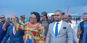 Kasaï-Central: la ministre de l&rsquo;ESU à Kananga pour palper du doigt l&rsquo;évolution des travaux de construction de l&rsquo;UNIKAN