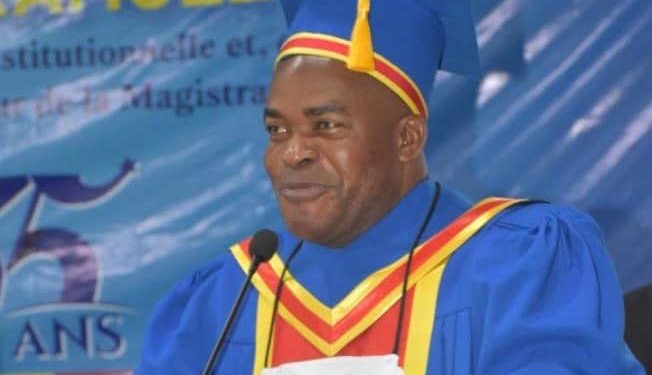 RDC : le président de la Cour Constitutionnelle Dieudonné Kamuleta élevé au rang de docteur honoris causa