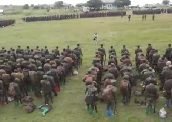 Kamina : 7730 Recrues des FARDC entament une formation militaire accélérée