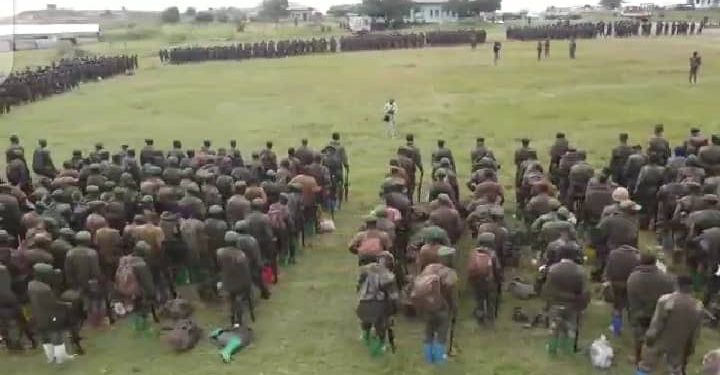 Kamina : 7730 Recrues des FARDC entament une formation militaire accélérée