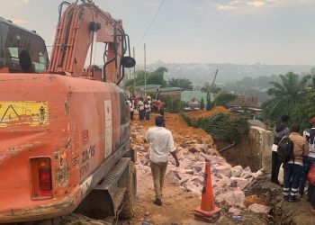 Kinshasa : lancement de la réhabilitation de la route By-pass endommagée à l’arrêt Elengesa