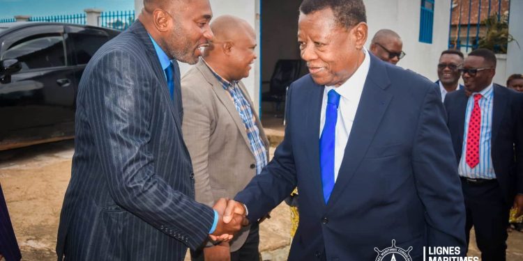 Lignes Maritimes Congolaises : le PCA Lambert MENDE en mission d’itinérance dans la province du Kongo Central