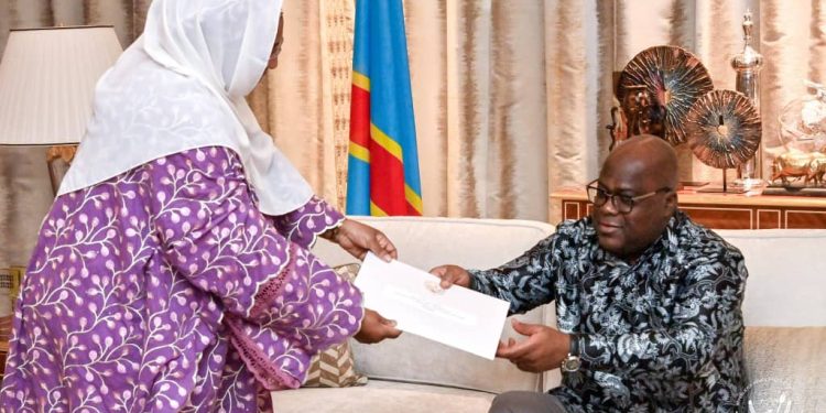 Renforcement des relations bilatérales : Félix Tshisekedi reçoit un émissaire de la Mauritanie