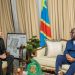 RDC : Le président Félix Tshisekedi échange avec le Nonce apostolique sur l’initiative de paix des évêques catholiques et protestants