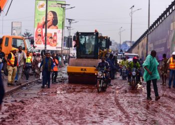 Kinshasa : Daniel Bumba inspecte le niveau d&rsquo;avancement des travaux de réhabilitation de quelques artères