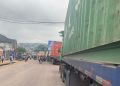 Kinshasa: la route by-pass bloquée par les camions-remorques entre Matadi-Kibala et Rond-point Ngaba