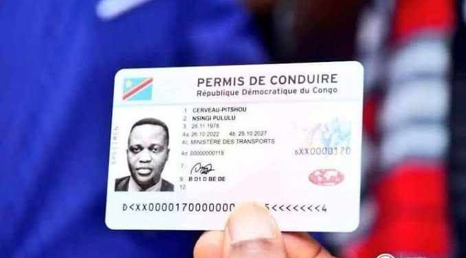 RDC: le début du contrôle des permis de conduire prévu après le 30 juin prochain