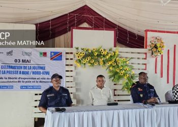 Nord-Kivu : le gouverneur militaire s&rsquo;engage à construire un centre de presse pour améliorer les conditions de travail des journalistes