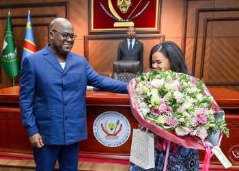 Félix Tshisekedi honore Thérèse Kayikwamba : « elle est l’exemple de ce que j’ai toujours souhaité : instructions données, résultats obtenus »