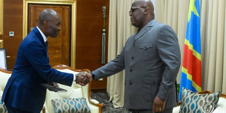 RDC : le Président Félix Tshisekedi échange avec le gouverneur du Sud-Kivu Jean-Jacques Purusi sur l’agression rwandaise