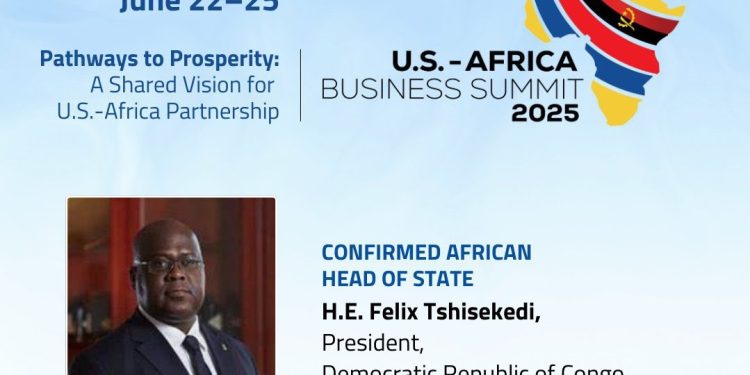 Sommet USA-Afrique : Félix Tshisekedi attendu à Luanda ce lundi 23 juin 2025