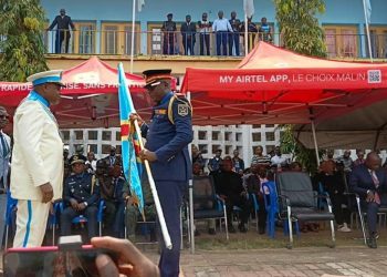 Kwango: Le nouveau Commissaire provincial de la Police, le général Narcisse Muteba Kashale, a officiellement pris ses fonctions ce mercredi