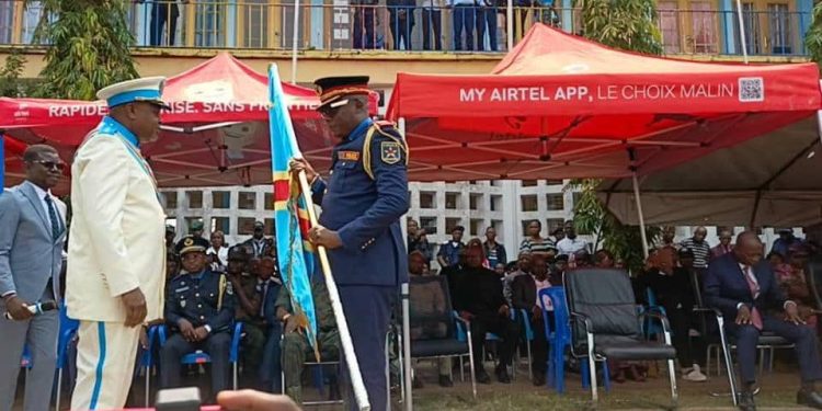 Kwango: Le nouveau Commissaire provincial de la Police, le général Narcisse Muteba Kashale, a officiellement pris ses fonctions ce mercredi