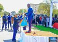 Haut-Katanga : Le commissaire divisionnaire Blaise Kilimbalimba a pris officiellement l’étendard de commandement de la Police nationale