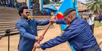 Tshopo : Elvis Palanga prend officiellement le commandement de la police nationale congolaise