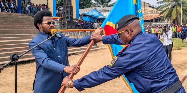 Tshopo : Elvis Palanga prend officiellement le commandement de la police nationale congolaise
