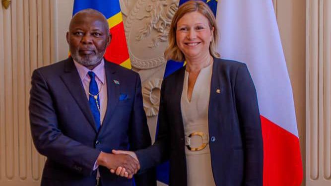 Coopération : à Paris, Vital Kamerhe et Yaël Braun Pivet font le point sur l’évolution de la situation sécuritaire dans l’Est