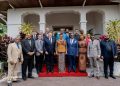 Diplomatie : auprès de Suminwa, des pasteurs du Bureau de la Foi de la Maison Blanche réaffirment leur soutien à l’accord RDC -Rwanda