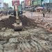 Kinshasa : évolution des travaux de réhabilitation de l’avenue Kasa-Vubu entre le Rond-point Victoire et Pont-Cabu