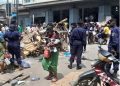 Kinshasa : évacuation des marchands le long de la route nationale 1