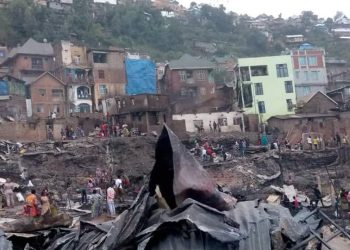 Sud-Kivu : Plus d’une centaine de maisons parties en fumée dans un incendie dévastateur à Bukavu