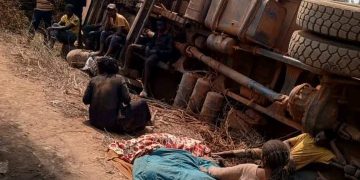 Haut-Lomami : trois morts dans un accident de circulation fait 3 morts sur la RN1 à Kaniama