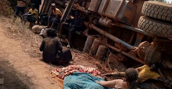 Haut-Lomami : trois morts dans un accident de circulation fait 3 morts sur la RN1 à Kaniama