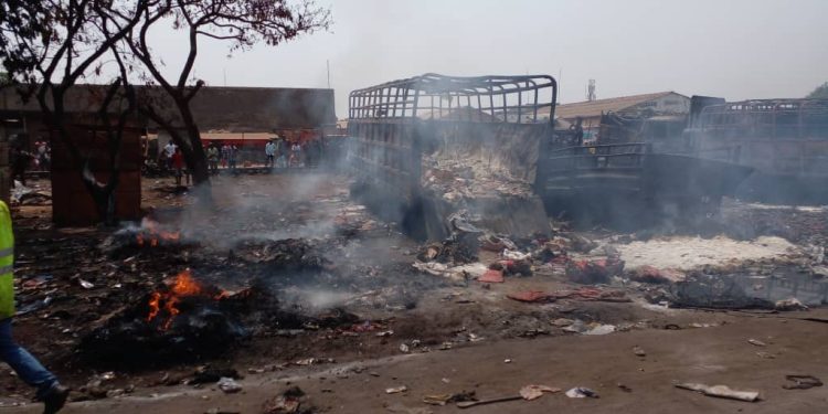 Lubumbashi : Onze morts enregistrés dans un incendie dévastateur au quartier Congo