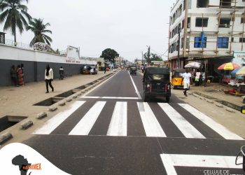 Kinshasa : Réception provisoire de l’avenue de la paix, Safrimex imprime encore son nom