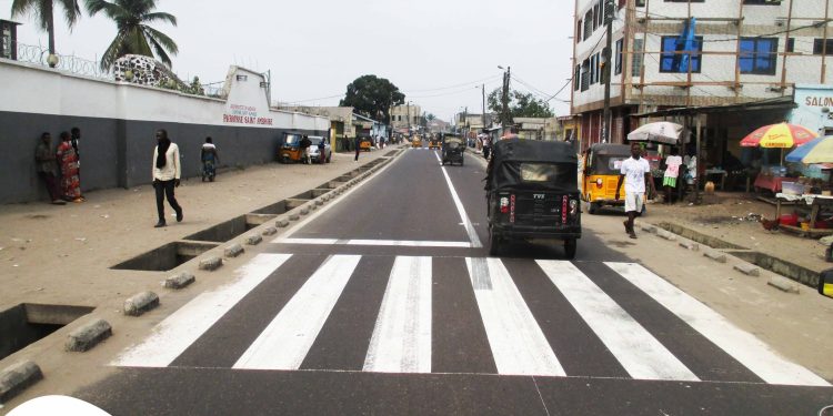 Kinshasa : Réception provisoire de l’avenue de la paix, Safrimex imprime encore son nom