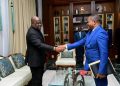 RDC: Félix Tshisekedi investit Dieudonné Kamuleta président de la Cour constitutionnelle pour un secondmandat