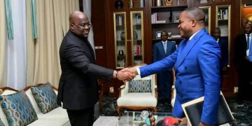 RDC: Félix Tshisekedi investit Dieudonné Kamuleta président de la Cour constitutionnelle pour un secondmandat