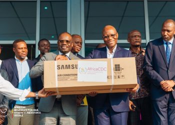 RDC : le ministère de la Santé reçoit un lot d’équipements technologiques destinés à améliorer la collecte des données épidémiologiques