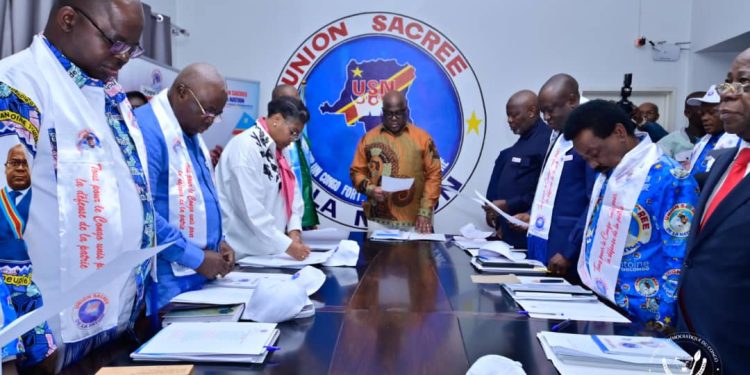 RDC : L’Union sacrée de la Nation annonce son congrès dans les prochains jours à Kinshasa (Document)