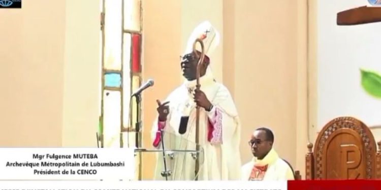 RDC: le président de la CENCO Mgr Fulgence Mutamba appelle à une justice équitable pour un véritable État de droit