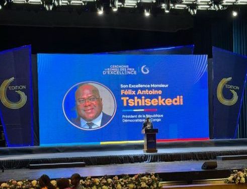 Remise des prix d’Excellentia : « Ensemble, donnons à chaque jeune Congolais la possibilité de réaliser son plein rêve » (Félix Tshisekedi)