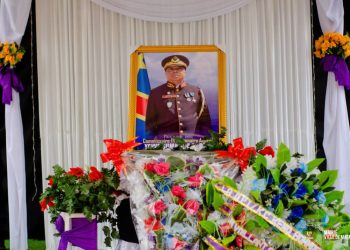 Kongo-Central: Derniers hommages rendus à Bertin Yawe Sumanda commissaire de la PNC décédé dans un accident de circulation le 3 août à Kimpese
