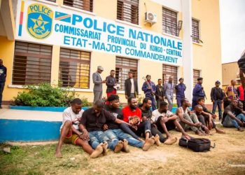 Kongo -Central: Douze présumés criminels arrêtés lors de l’opération « Ndobo » présentés à Matadi