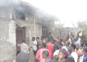 Kinshasa : Cinq enfants périssent dans un incendie dévastateur à N’sele,
