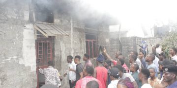 Kinshasa : Cinq enfants périssent dans un incendie dévastateur à N’sele,