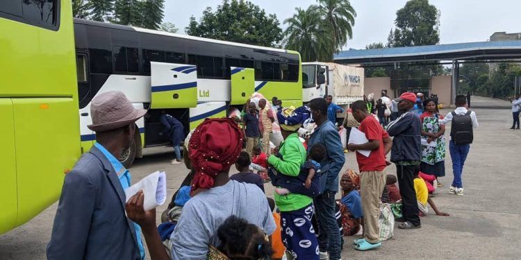 Guerre à l’Est : 532 réfugiés rwandais rapatriés après plus de 30 ans en RDC