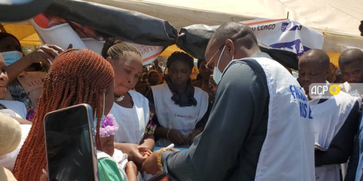 Haut-Katanga: 2.156.141 enfants 0 à 59 mois sont attendus pour la campagne de vaccination contre la poliomyélite (ministère provincial de la Sante)