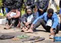 Haut-Katanga : Trois criminels arrêtés et présentés au gouverneur intérimaire Martin Kazembe Shula