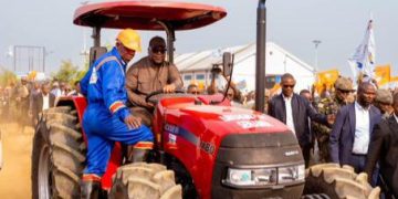RDC : Le président Félix Tshisekedi a lancé à Menkao la campagne agricole nationale 2025-2026