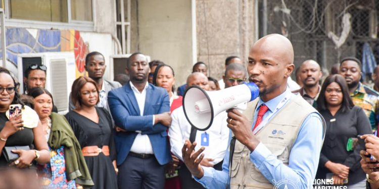 Kinshasa : Les agents et cadres de la société Lignes Maritimes Congolaises sensibilisés sur la lutte contre le choléra