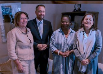 Lubumbashi : Auprès du VPM des affaires étrangères belges Maxime Prévot, l’honorable Princesse Dominique Munongo Inamizi évoque la nécessité d’un dialogue entre Congolais