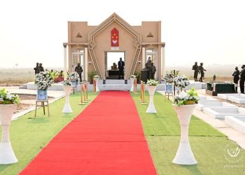 RDC : Le président Félix Tshisekedi a inauguré le nouveau cimetière « Repos du Soldat » dédié aux officiers des Forces armées